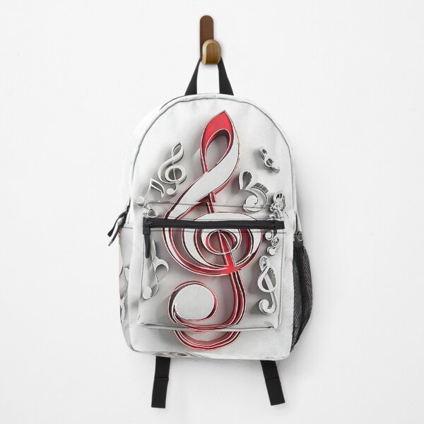 Item preview, 3 dimensional music note collage print designed and sold by dcrc.