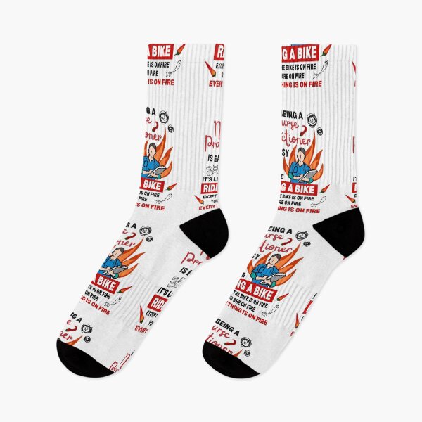 Item preview, Funny Nurse Practitioner Nurse Joke Puns in Emergency designed and sold by FociCreate.