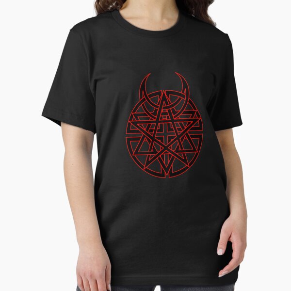 Item preview, Red horns hexagram designed and sold by parisianvance.