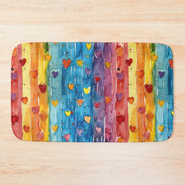 Item preview, Hearty Rainbow Pattern designed and sold by COYN.