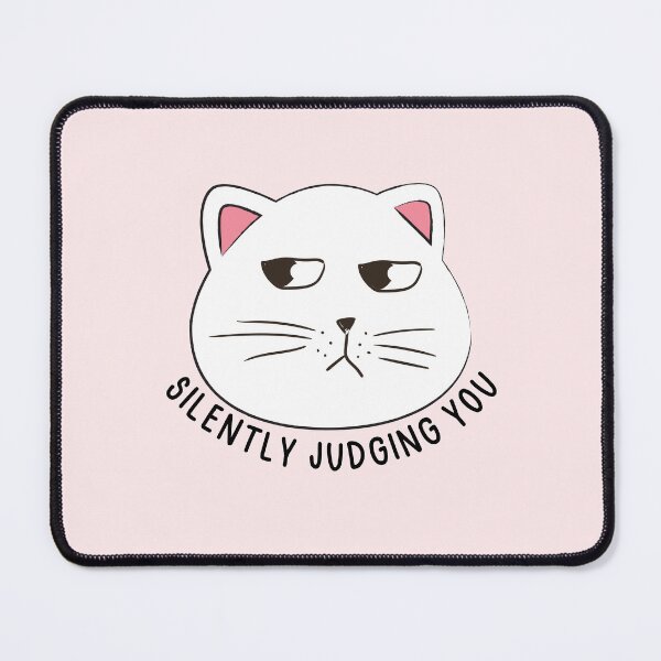 Item preview, Silently judging you - cat side eye designed and sold by Neadoodles.