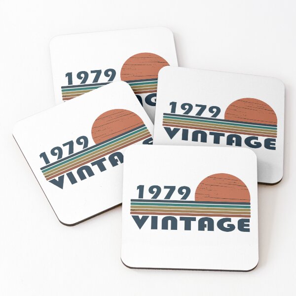 Item preview, Born in 1979 vintage retro classic birthday designed and sold by Alexaltay.