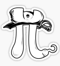 Pi-Rate Sticker