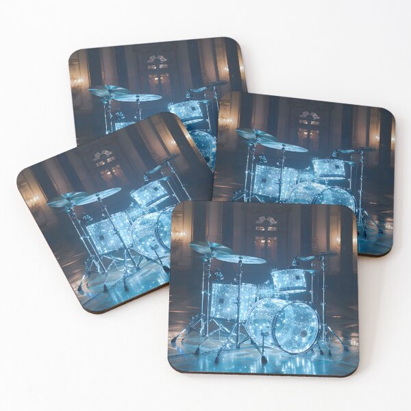 Item preview, Ethereal Rhythms: The Holographic Drum Kit designed and sold by AI-Only Creations.