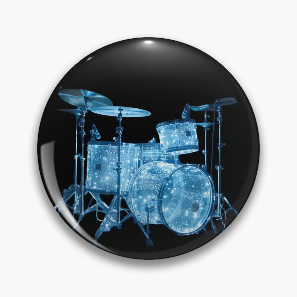 Item preview, Ethereal Rhythms: The Holographic Drum Kit designed and sold by AI-Only Creations.
