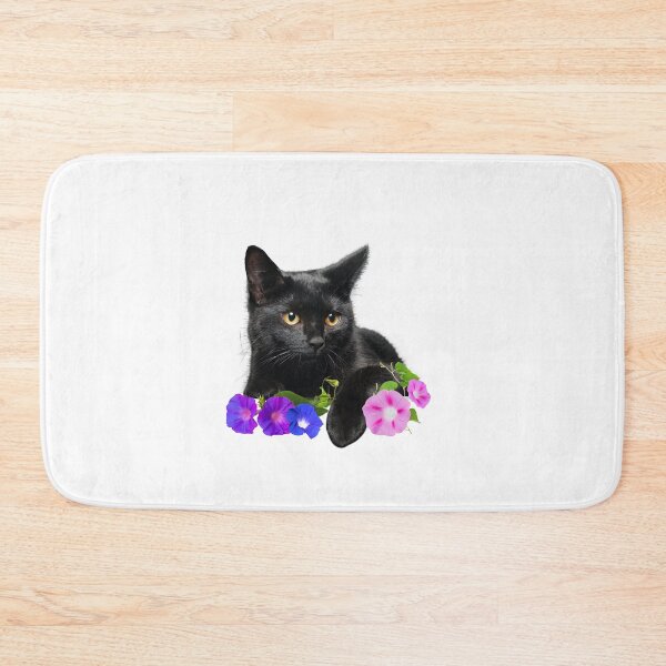 Item preview, Cat Birth month flower - SEP morning glory designed and sold by godleo.