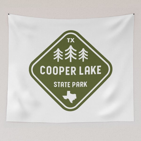 Item preview, Cooper Lake State Park Texas Rhombus designed and sold by bivenart.