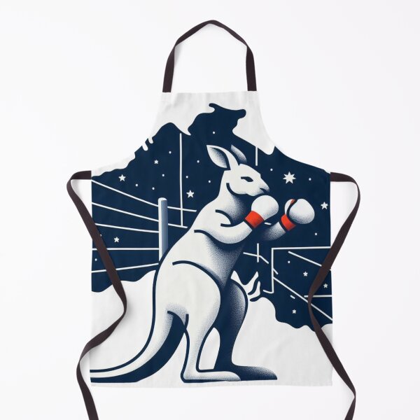 Item preview, Australia Minimalist Boxing Kangaroo designed and sold by Martial-Art-23.