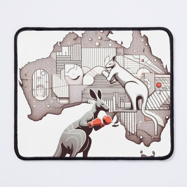 Item preview, boxing kangaroo aussie boxing gloves Minimalist designed and sold by Martial-Art-23.