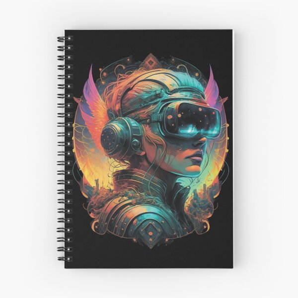 Item preview, Woman in computer gaming goggles designed and sold by MagelliShop.