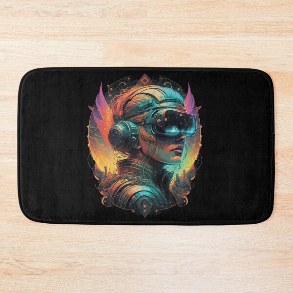 Item preview, Woman in computer gaming goggles designed and sold by MagelliShop.