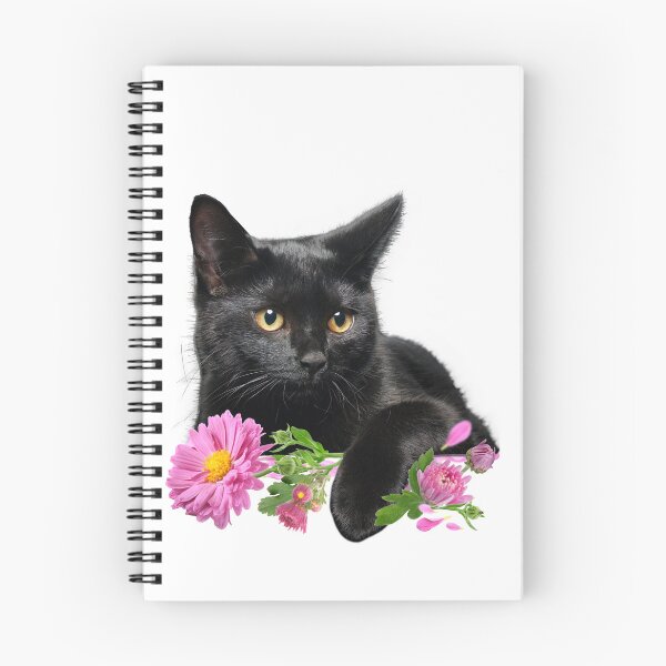 Item preview, Cat Birth month flower - NOV chrysanthemum designed and sold by godleo.