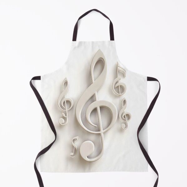 Item preview, 3 dimensional music note collage print designed and sold by dcrc.