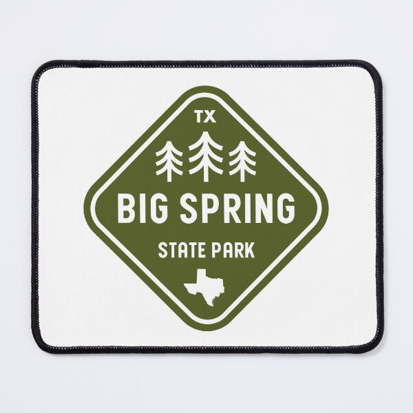Item preview, Big Spring State Park Texas Rhombus designed and sold by bivenart.