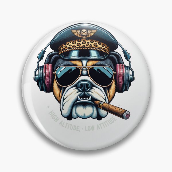 Item preview, Dog With Sunglasses And Pilot's Cap And designed and sold by sbachstroem.