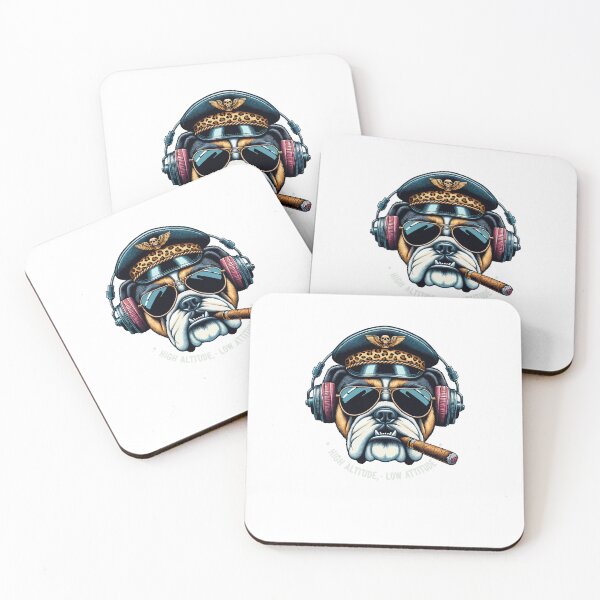 Item preview, Dog With Sunglasses And Pilot's Cap And designed and sold by sbachstroem.