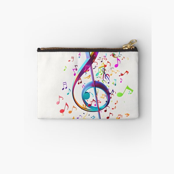 Item preview, 3 dimensional music note collage print designed and sold by dcrc.