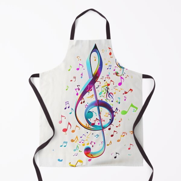 Item preview, 3 dimensional music note collage print designed and sold by dcrc.