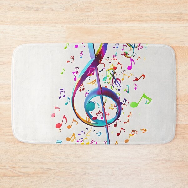 Item preview, 3 dimensional music note collage print designed and sold by dcrc.
