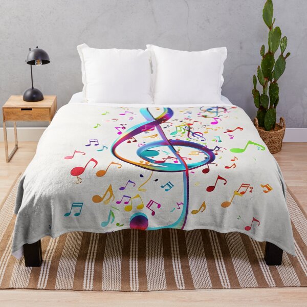 Item preview, 3 dimensional music note collage print designed and sold by dcrc.
