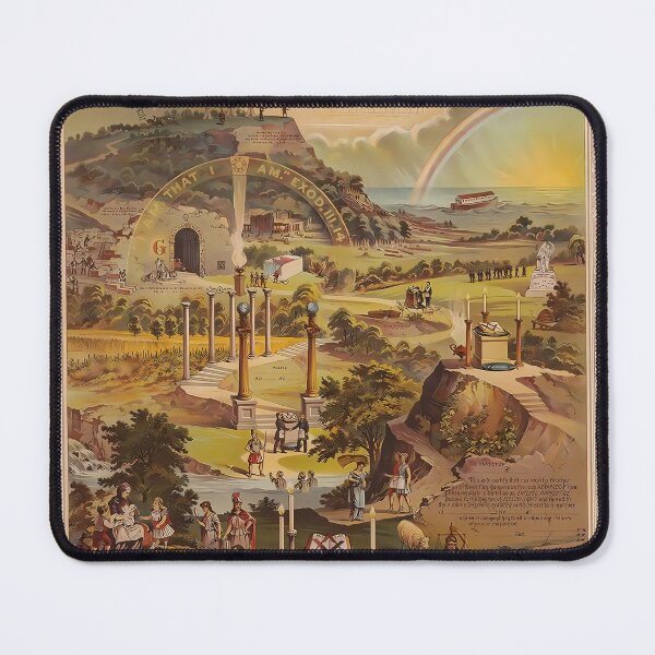Item preview, Masonic Path from Darkness to Light designed and sold by boazjachin.