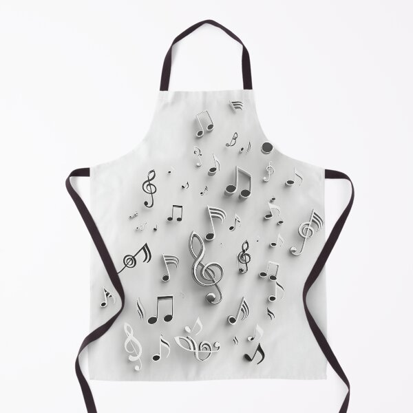 Item preview, 3 dimensional music note collage print designed and sold by dcrc.