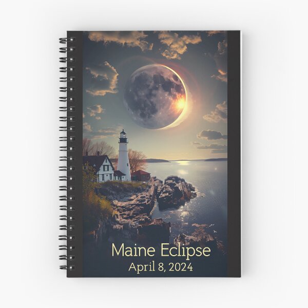 Item preview, Maine 2024 Solar Eclipse Design designed and sold by David Balzen.