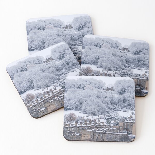 Item preview, Snow Scenery of the Skyline and Sham Castle of cotswold city Bath designed and sold by Rowena Ko.