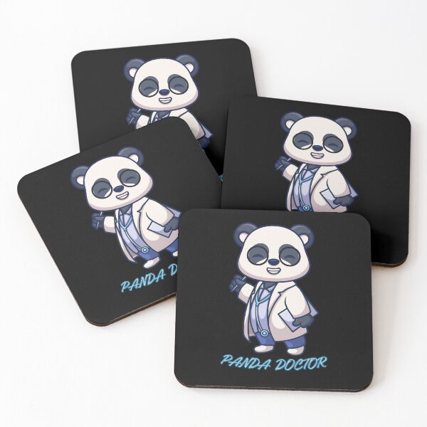 Item preview, Cute Panda Doctor Funny Animal Design designed and sold by MateZone.
