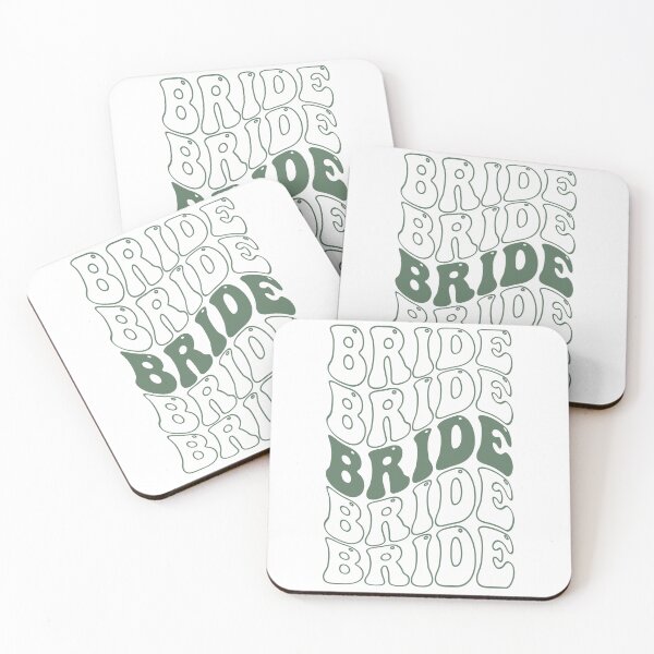 Item preview, Retro Bride Bridesmaid designed and sold by Blok45.