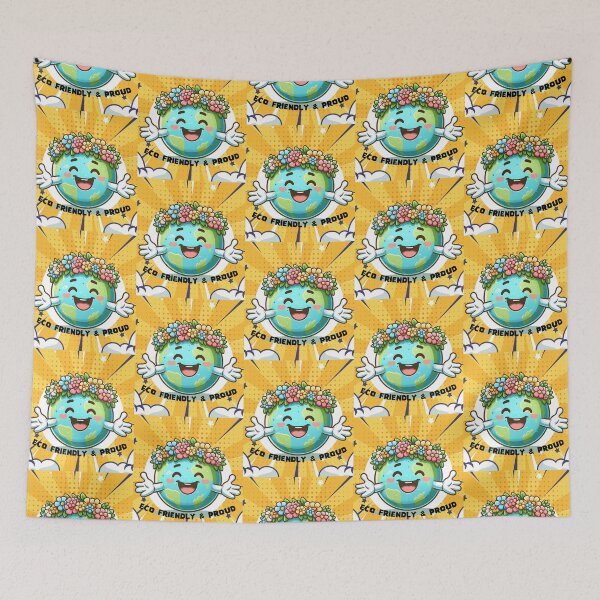 Item preview, Eco Friendly&Proud - Protect Earth - Be the Change for Our Planet designed and sold by chanyawee.