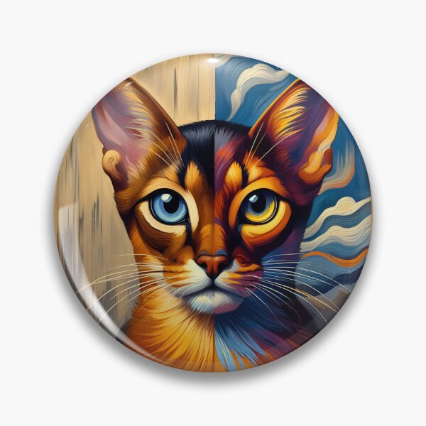 Item preview, Abyssinian Whispers: Artistic Serenade Unveiled designed and sold by BastKittyStore.