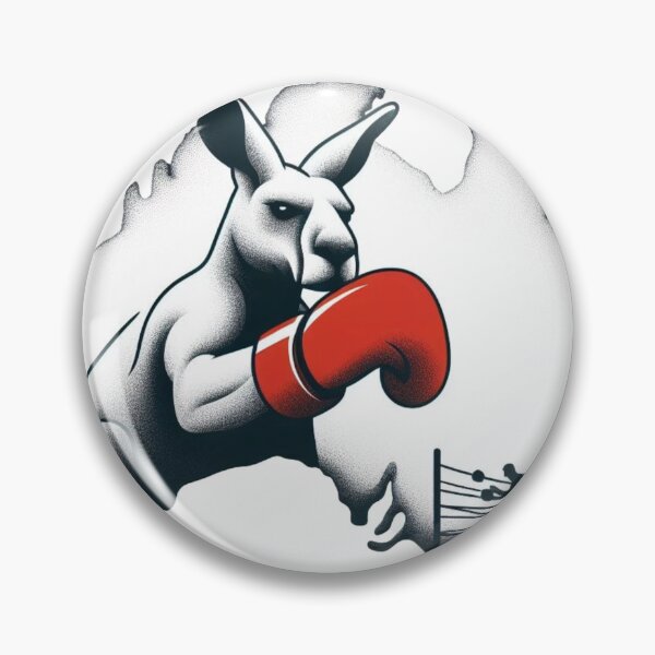 Artikelvorschau, Red Glove Boxing Kangaroo entworfen und verkauft von Martial-Art-23.