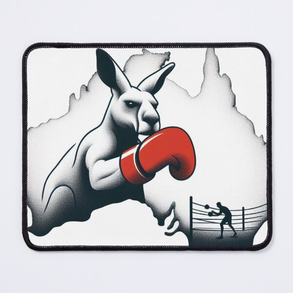 Artikelvorschau, Red Glove Boxing Kangaroo entworfen und verkauft von Martial-Art-23.