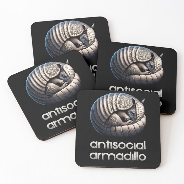 Artikelvorschau, Antisocial Armadillo entworfen und verkauft von Psyberspace.