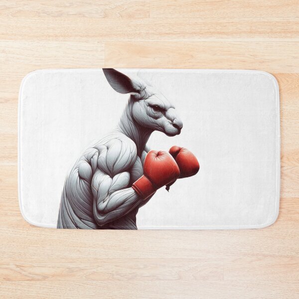 Item preview, Muscle Kangaroo Boxing Gloves Red  designed and sold by Martial-Art-23.