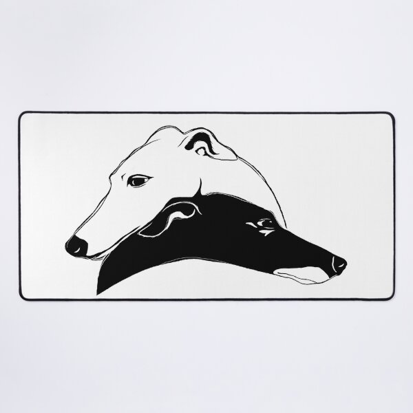 Item preview, Galgo Emotion Black And With designed and sold by DJava-ArtO.