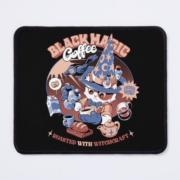 Item preview, Black Magic Coffee - Black designed and sold by Ilustrata®.
