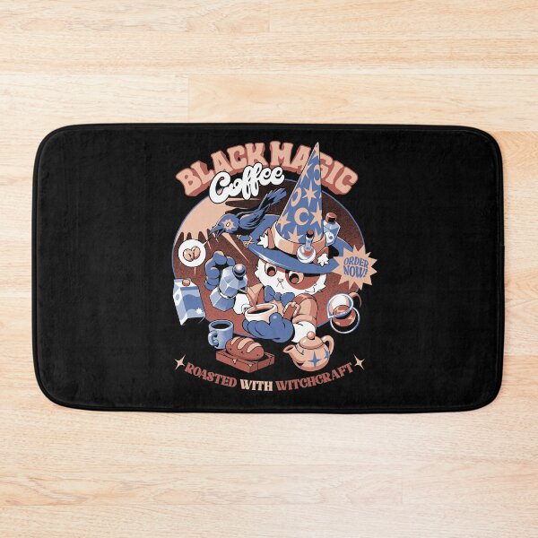 Item preview, Black Magic Coffee - Black designed and sold by Ilustrata®.