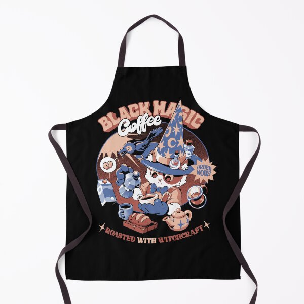 Item preview, Black Magic Coffee - Black designed and sold by Ilustrata®.