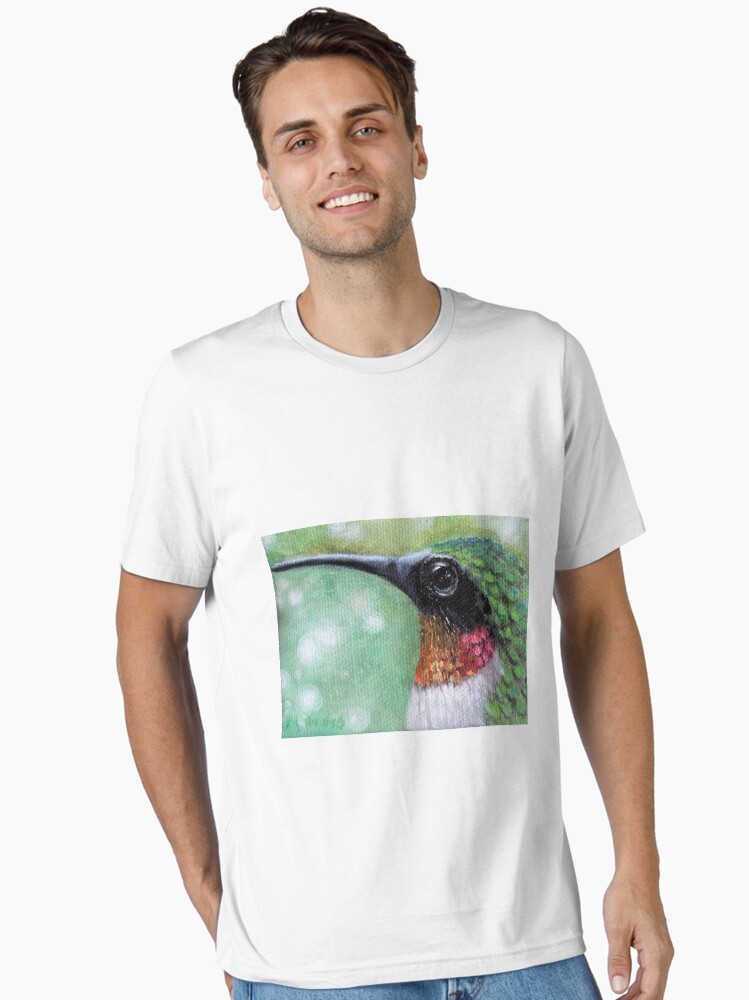 Ruby Throated Hummingbird Essential T-Shirt for Sale by