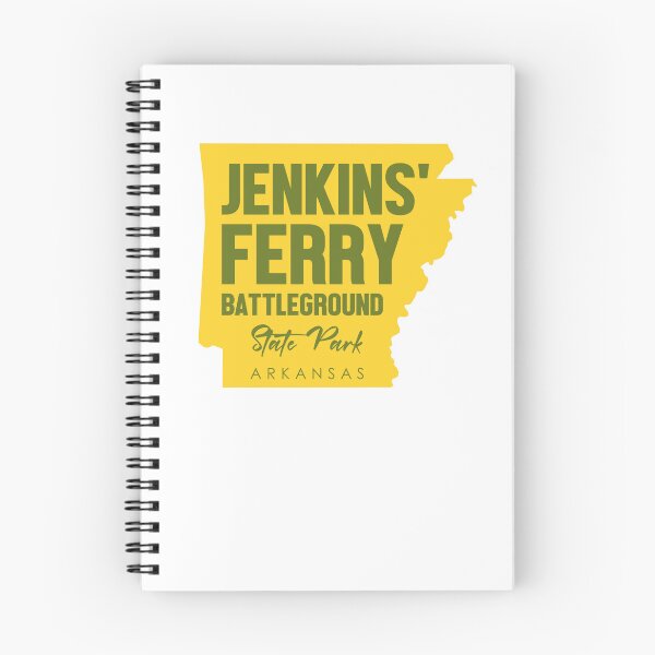 Item preview, Jenkins' Ferry Battleground State Park Arkansas Map designed and sold by bivenart.