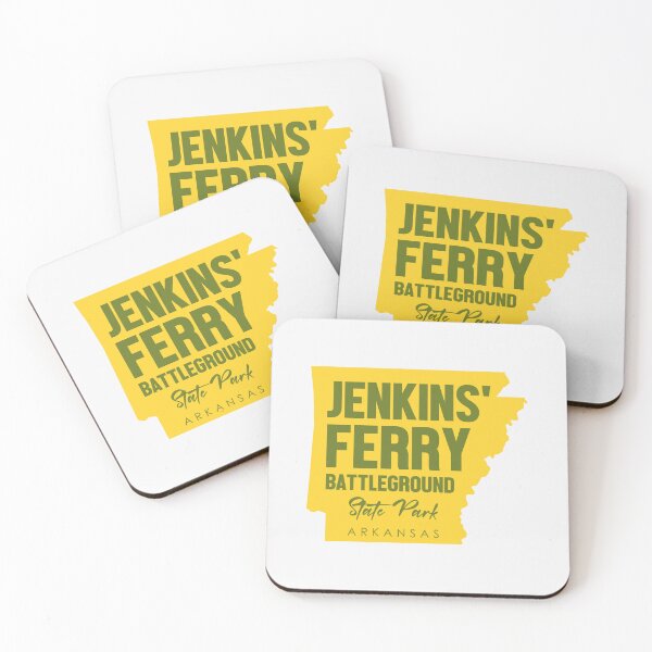 Item preview, Jenkins' Ferry Battleground State Park Arkansas Map designed and sold by bivenart.