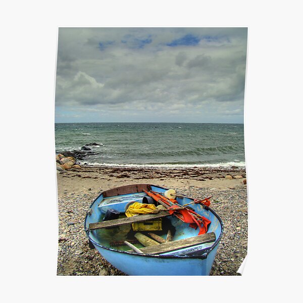 old boat at Kikhavn Poster
