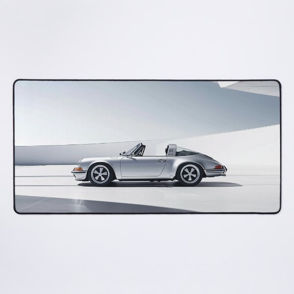 Artikelvorschau, Klassischer Porsche 911 Targa in minimalistischer Betonumgebung entworfen und verkauft von OwnByCats.