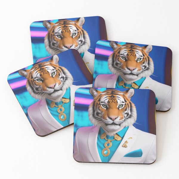 Item preview, Tiger in White Suit  designed and sold by Lazoni.