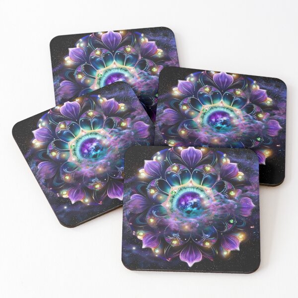 Item preview, Purple galactic mandala designed and sold by clarazen.