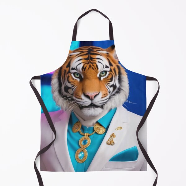 Item preview, Tiger in White Suit designed and sold by Lazoni.