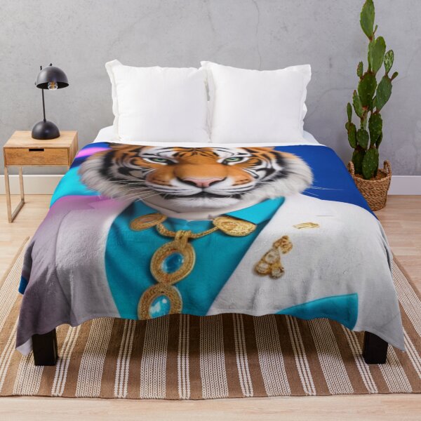 Item preview, Tiger in White Suit  designed and sold by Lazoni.