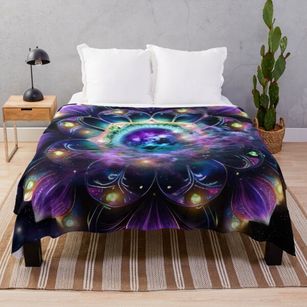 Item preview, Purple galactic mandala designed and sold by clarazen.